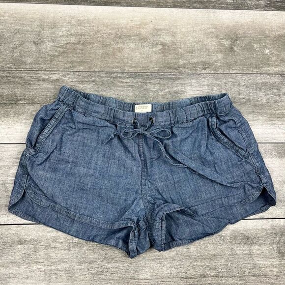 J. Crew chambray pull on short XS - Picture 4 of 10